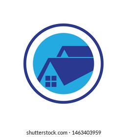 Building house logo vector icon design