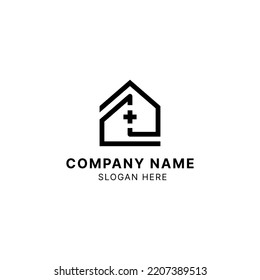 building house logo vector symbol brand design