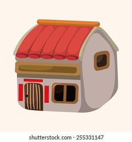 Building house theme elements 