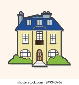 Building house theme elements,eps