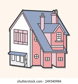 Building house theme elements,eps