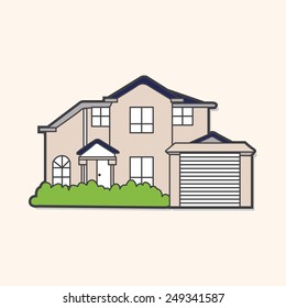 Building house theme elements,eps