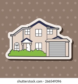 Building house theme elements,eps