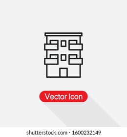 Building Icon, Apartment Icon, House Icon, Home Icon Vector Illustration Eps10