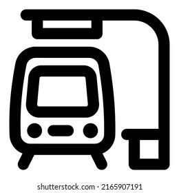 Building icon with black color 