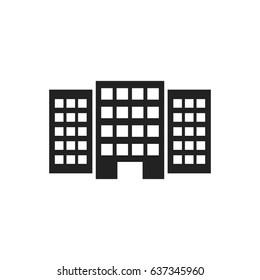 Building icon. Business vector illustration.