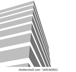 building icon concept logo vector illustration