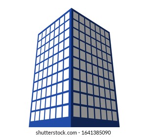 building icon concept logo vector illustration
