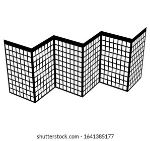 building icon concept logo vector illustration