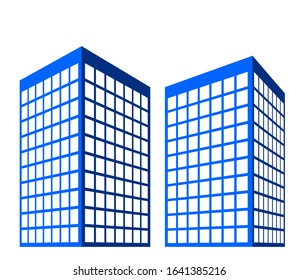 building icon concept logo vector illustration