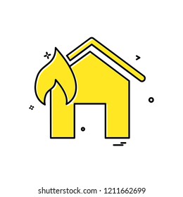 Building icon design vector