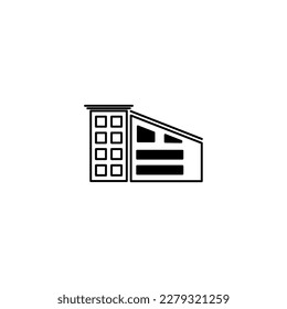 building icon design vector element