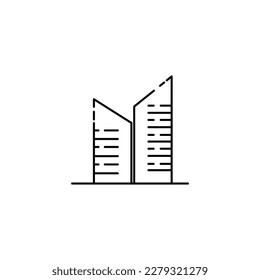building icon design vector element