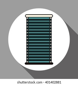 building icon design, vector illustration