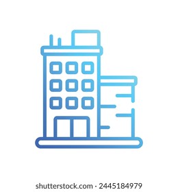 Building icon design vector stock
