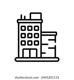 Building icon design vector stock