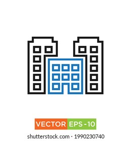 Building Icon design  for web use