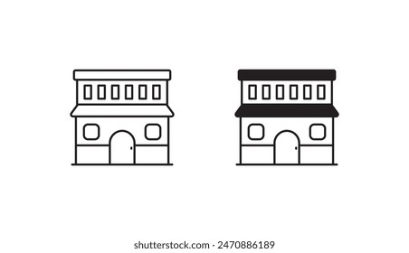 Diseño de icono de construcción con fondo blanco ilustración de stock