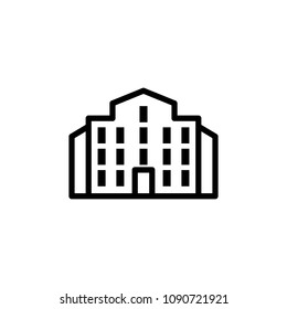 building icon. Element of building icon for mobile concept and web apps. Detailed building icon can be used for web and mobile on white background