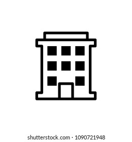 building icon. Element of building icon for mobile concept and web apps. Detailed building icon can be used for web and mobile on white background