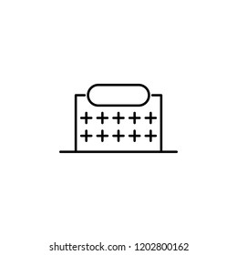 Building icon. Element of building for mobile concept and web apps iicon. Thin line icon for website design and development, app development. Premium icon