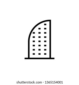 Building icon. Element of building icon. Thin line icon for website design and development, app development. Premium icon