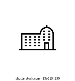 Building icon. Element of building icon. Thin line icon for website design and development, app development. Premium icon
