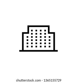 Building icon. Element of building icon. Thin line icon for website design and development, app development. Premium icon