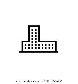 Building icon. Element of building icon. Thin line icon for website design and development, app development. Premium icon