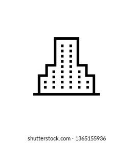 Building icon. Element of building icon. Thin line icon for website design and development, app development. Premium icon