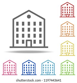 building icon. Elements of Buildings in multi colored icons. Simple icon for websites, web design, mobile app, info graphics