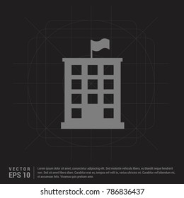 Building Icon - EPS 10