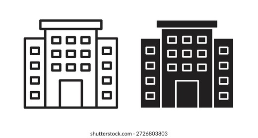 Icono de construcción icono plano simple. Versión Liner - Vector de stock.