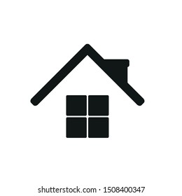 building icon. home icon. house vector