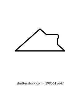icono de construcción. icono de inicio. vector de casa