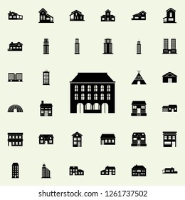building icon. house icons universal set for web and mobile