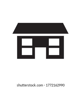 building icon. Iconic building elements for office, hospital, school, financial, etc.
