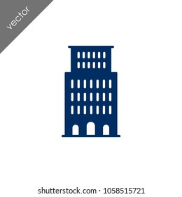 Building icon - illustration
