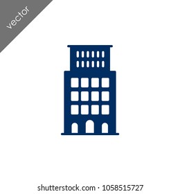 Building icon - illustration