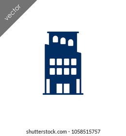 Building icon - illustration