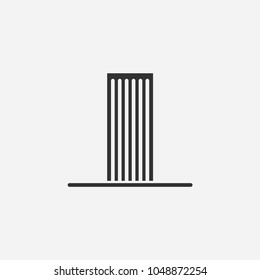 Building icon illustration isolated vector sign symbol