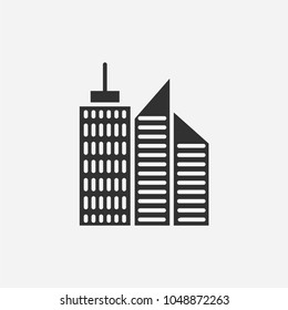 Building icon illustration isolated vector sign symbol