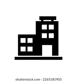Building icon illustration isolated vector sign symbol on white background..eps