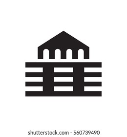 building icon illustration isolated vector sign symbol