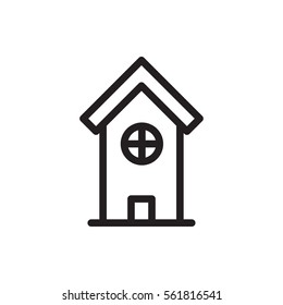 building icon illustration isolated vector sign symbol