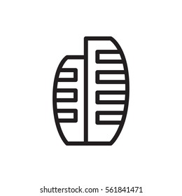 building icon illustration isolated vector sign symbol
