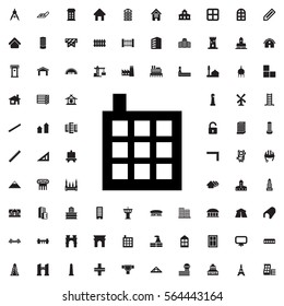 building icon illustration isolated vector sign symbol