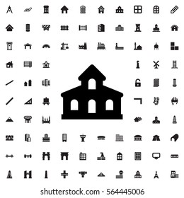 building icon illustration isolated vector sign symbol