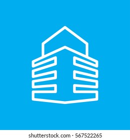 building icon illustration isolated vector sign symbol