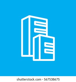building icon illustration isolated vector sign symbol